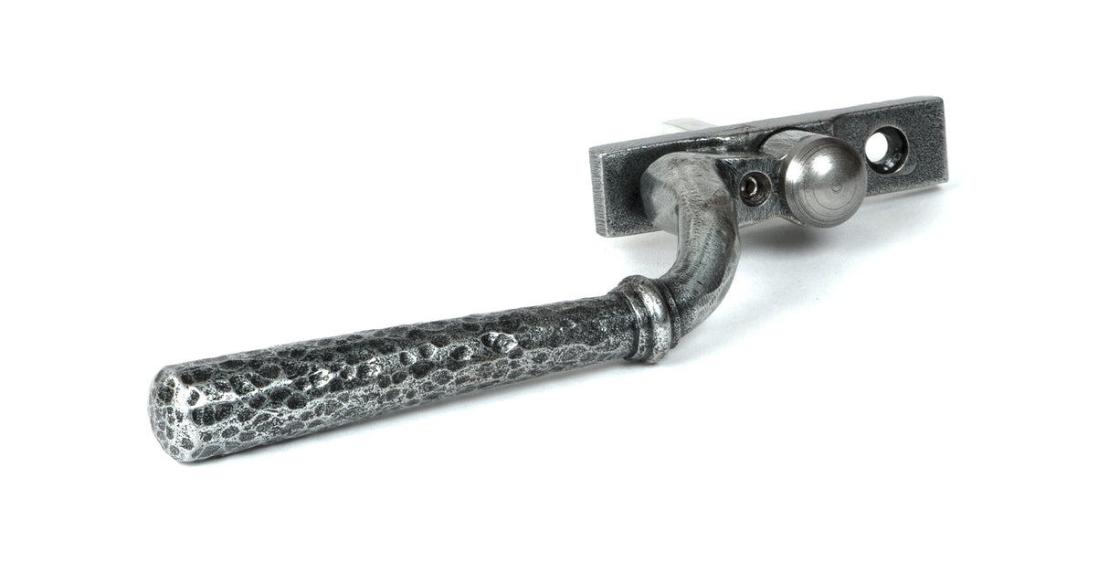 From The Anvil - Pewter Hammered Newbury Espag - RH | Sku. 46495 | Trade Door Handles.