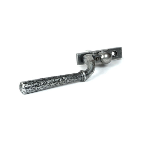 From The Anvil - Pewter Hammered Newbury Espag - RH | Sku. 46495 | Trade Door Handles.