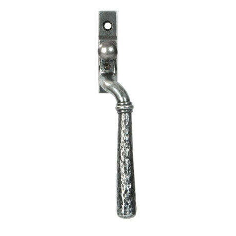 From The Anvil - Pewter Hammered Newbury Espag - RH | Sku. 46495 | Trade Door Handles.