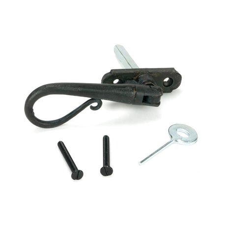 From The Anvil - Beeswax Shepherd's Crook Espag - RH | Sku. 46496 | Trade Door Handles.