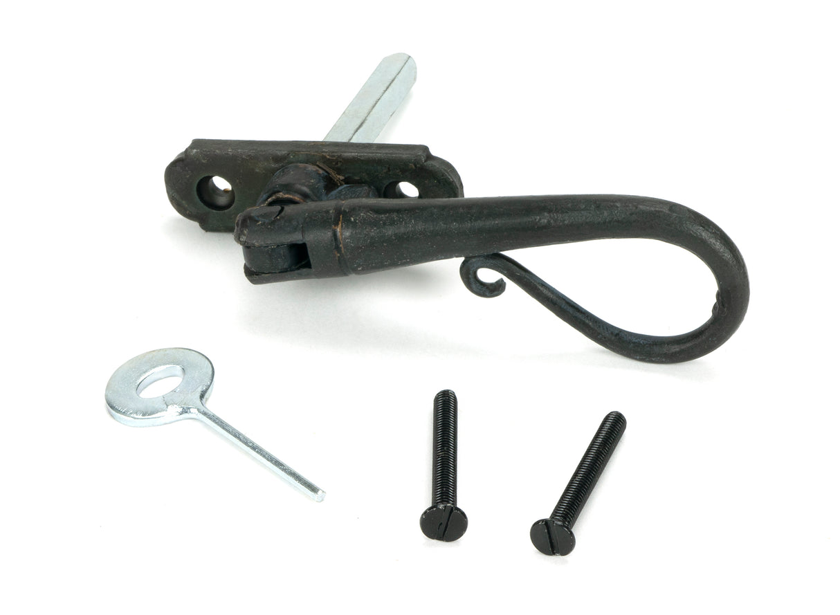 From The Anvil - Beeswax Shepherd's Crook Espag - LH | Sku. 46497 | Trade Door Handles.