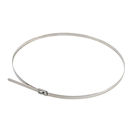 This is an image of Timco - Cable Ties - Stainless Steel 4.6 x 500mm - (100 PCS Bag) 46500CTSS