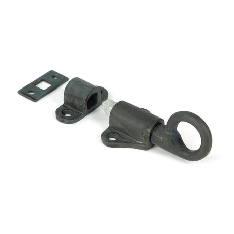 From The Anvil - Beeswax Fanlight Catch with two Keeps | Sku. 46502 | Trade Door Handles.