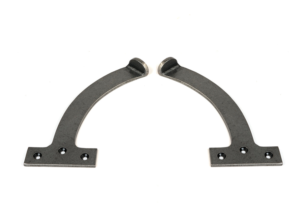 From The Anvil - Pewter 7" Quadrant Stay (Pair) | Sku. 46505 | Trade Door Handles.