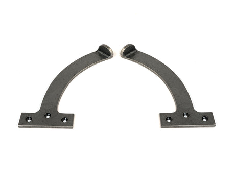 From The Anvil - Pewter 7" Quadrant Stay (Pair) | Sku. 46505 | Trade Door Handles.