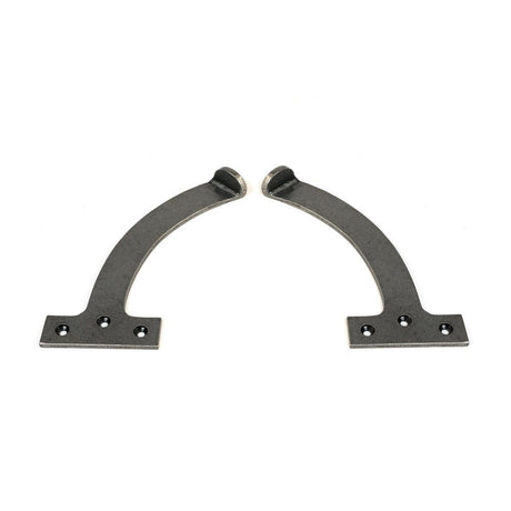From The Anvil - Pewter 7" Quadrant Stay (Pair) | Sku. 46505 | Trade Door Handles.