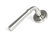 From The Anvil - Satin Marine SS (316) Newbury Lever on Rose Set (Plain) | Sku. 46510 | Trade Door Handles.