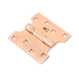 From The Anvil - Polished Bronze 4" x 2" x 4" Parliament Hinge (pair) ss | Sku. 46522 | Trade Door Handles.