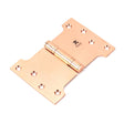 From The Anvil - Polished Bronze 4" x 4" x 6" Parliament Hinge (pair) ss | Sku. 46524 | Trade Door Handles.