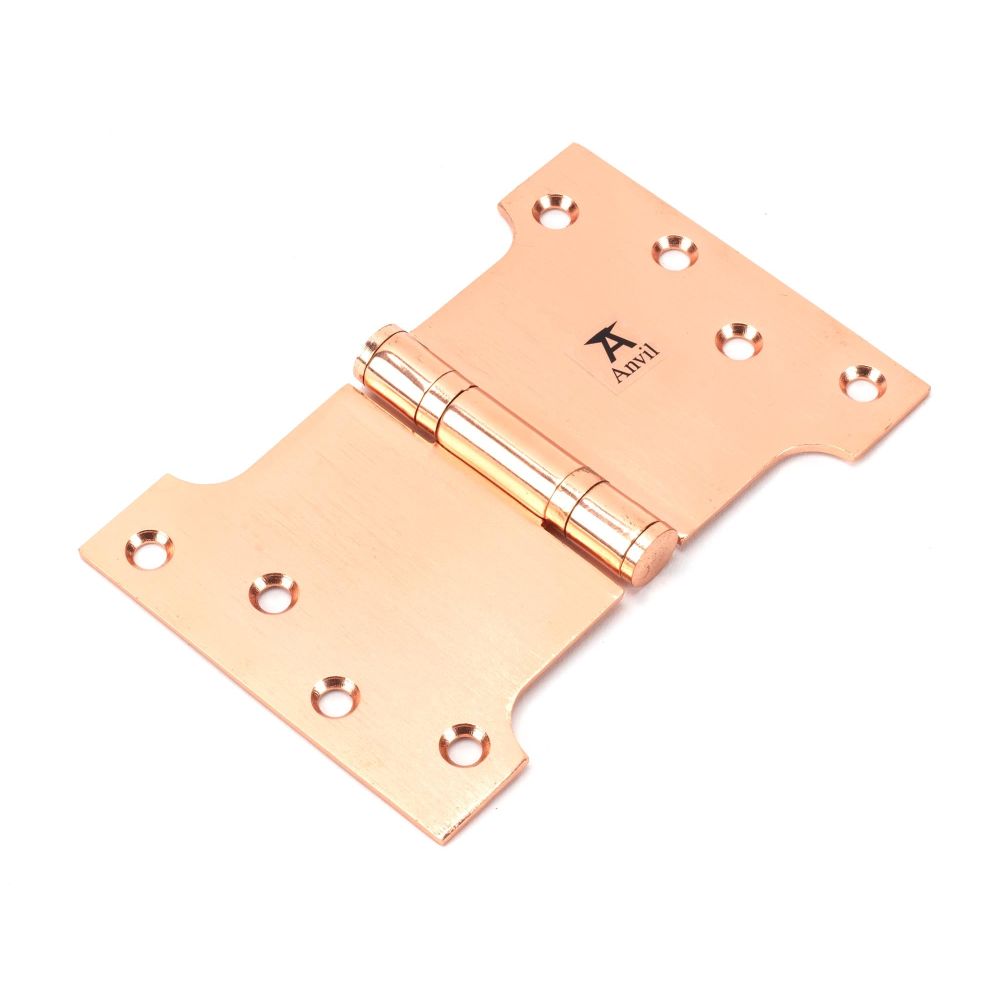 From The Anvil - Polished Bronze 4" x 4" x 6" Parliament Hinge (pair) ss | Sku. 46524 | Trade Door Handles.