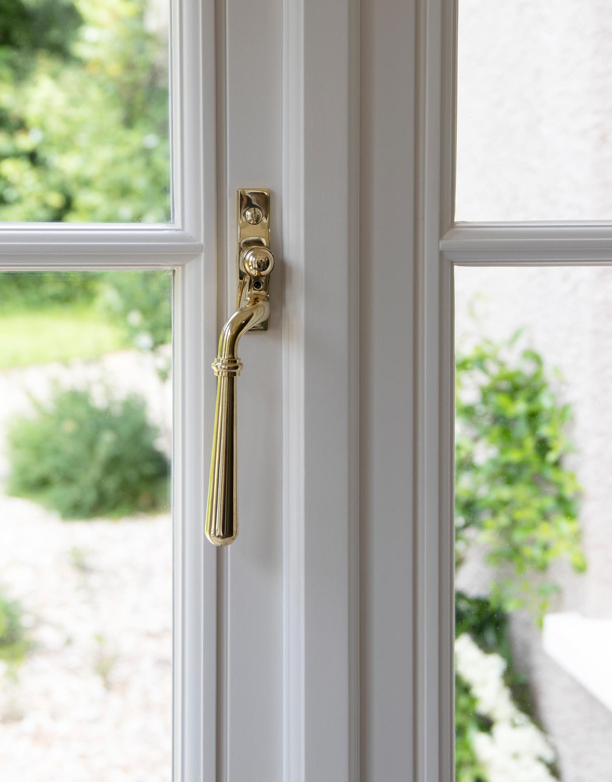 From The Anvil - Polished Brass Newbury Espag - LH | Sku. 46528 | Trade Door Handles.