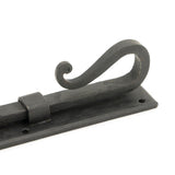 From The Anvil - External Beeswax 8" Shepherd's Crook Universal Bolt | Sku. 46544 | Trade Door Handles.