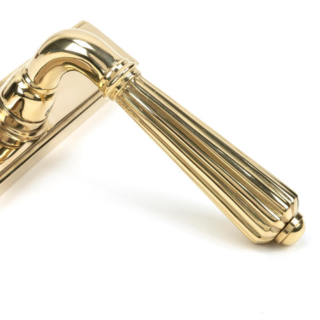 From The Anvil - Polished Brass Hinton Slimline Lever Espag. Lock Set | Sku. 46547 | Trade Door Handles.