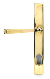 From The Anvil - Polished Brass Avon Slimline Lever Espag. Lock Set | Sku. 46548 | Trade Door Handles.