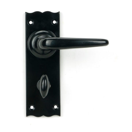 From The Anvil - Black Oak Lever Bathroom Set | Sku. 46569 | Trade Door Handles.
