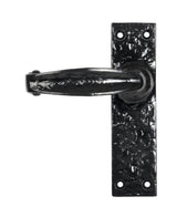 From The Anvil - Black Lever Latch Set | Sku. 46571 | Trade Door Handles.