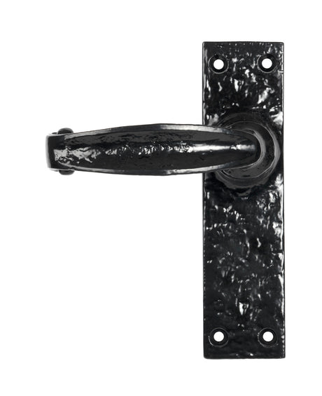 From The Anvil - Black Lever Latch Set | Sku. 46571 | Trade Door Handles.
