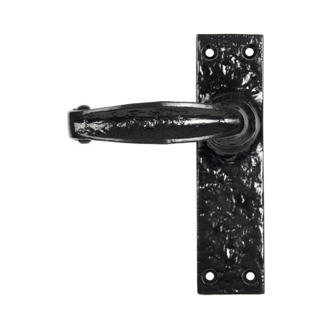 From The Anvil - Black Lever Latch Set | Sku. 46571 | Trade Door Handles.