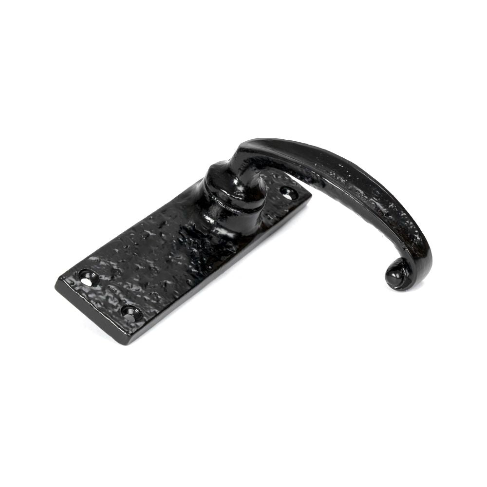 From The Anvil - Black Lever Latch Set | Sku. 46571 | Trade Door Handles.