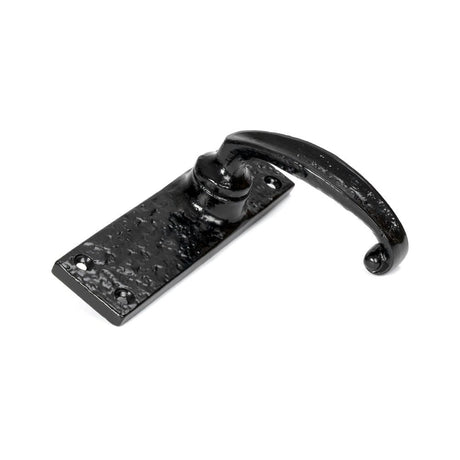 From The Anvil - Black Lever Latch Set | Sku. 46571 | Trade Door Handles.