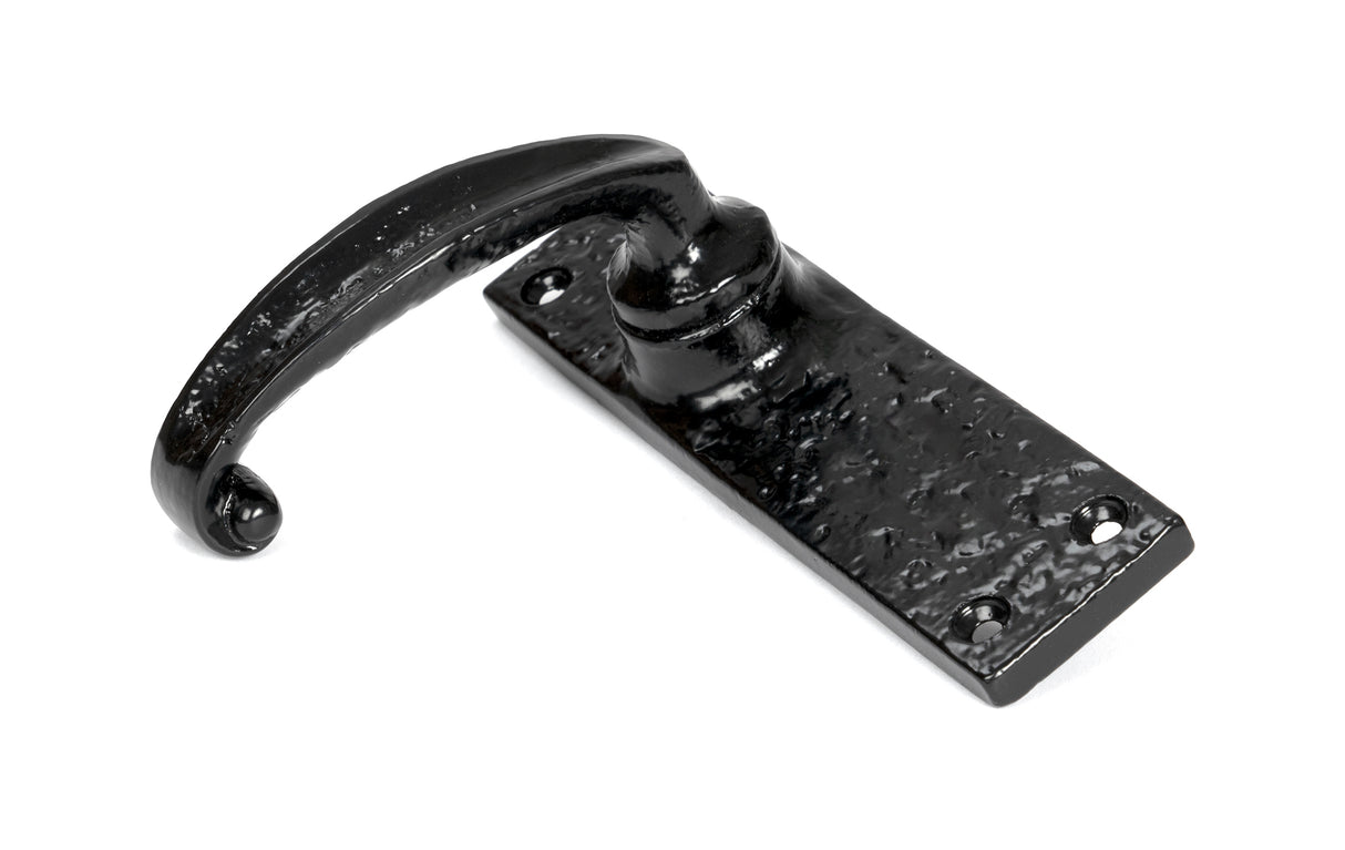 From The Anvil - Black Lever Latch Set | Sku. 46571 | Trade Door Handles.