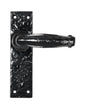 From The Anvil - Black Lever Latch Set | Sku. 46571 | Trade Door Handles.