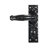 From The Anvil - Black Lever Bathroom Set | Sku. 46572 | Trade Door Handles.