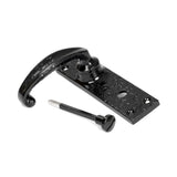 From The Anvil - Black Lever Bathroom Set | Sku. 46572 | Trade Door Handles.