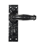 From The Anvil - Black Lever Bathroom Set | Sku. 46572 | Trade Door Handles.