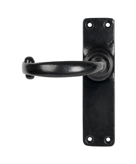 From The Anvil - Black MF Lever Latch Set | Sku. 46574 | Trade Door Handles.