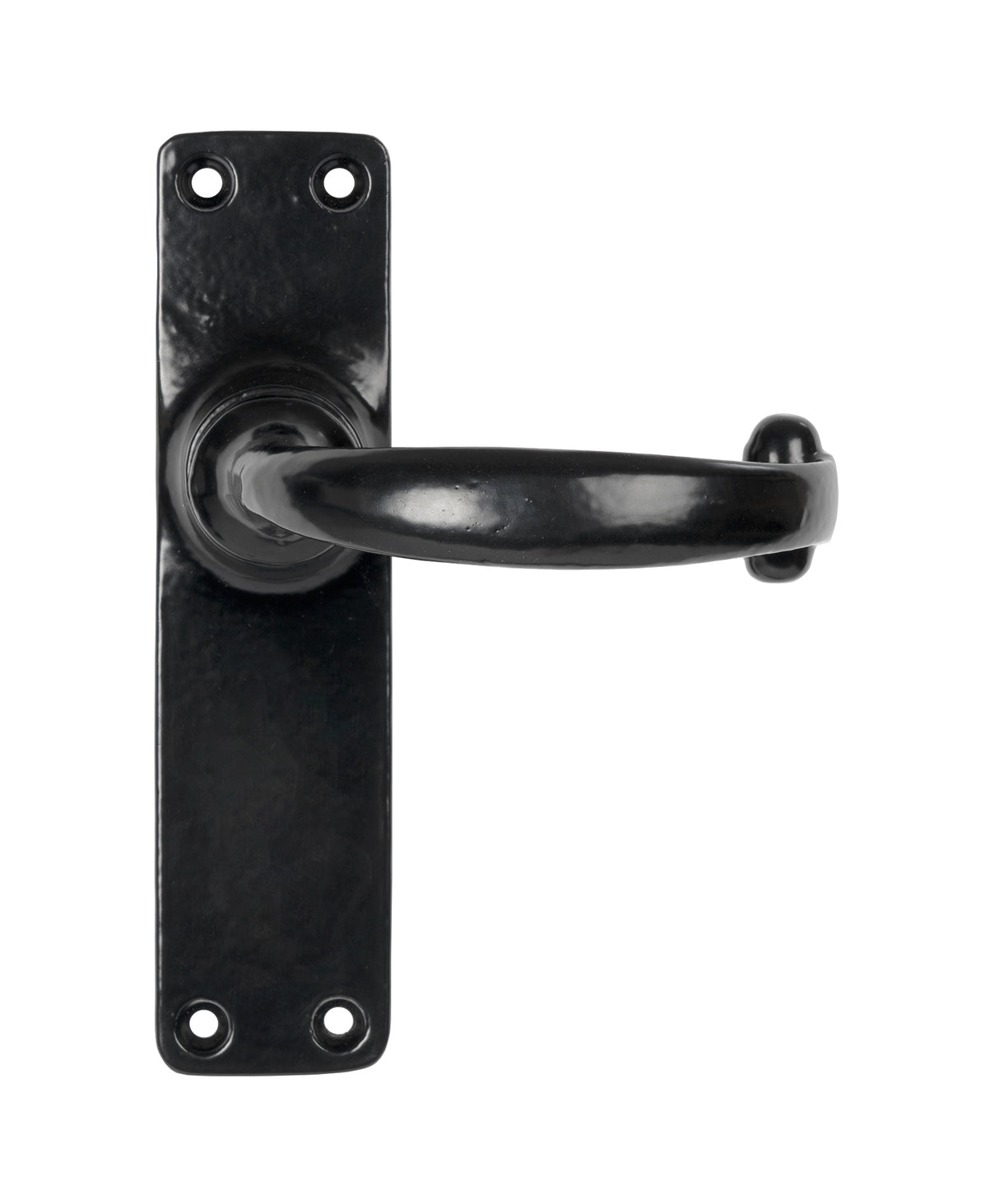 From The Anvil - Black MF Lever Latch Set | Sku. 46574 | Trade Door Handles.