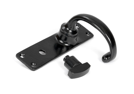From The Anvil - Black MF Lever Bathroom Set | Sku. 46575 | Trade Door Handles.