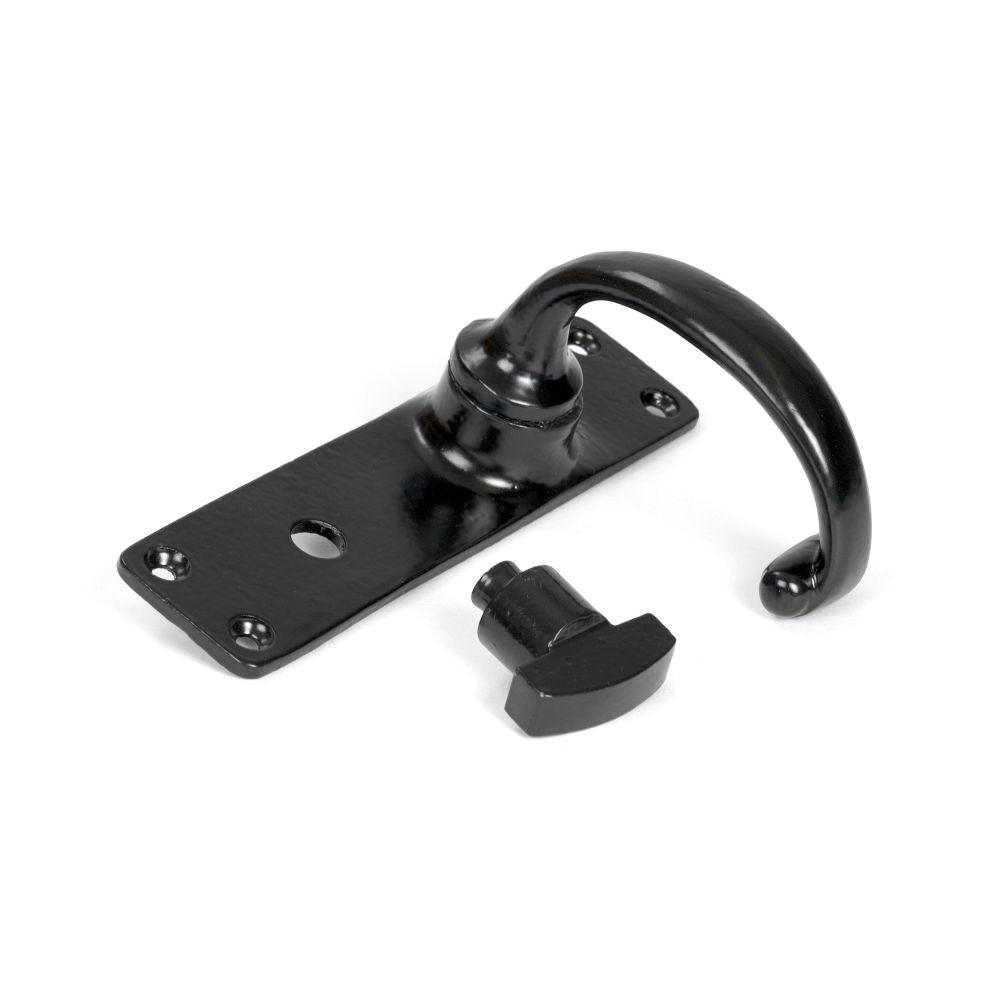 From The Anvil - Black MF Lever Bathroom Set | Sku. 46575 | Trade Door Handles.
