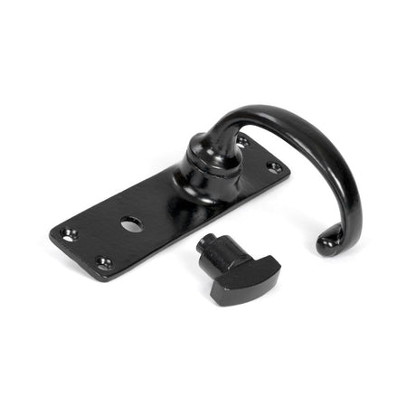 From The Anvil - Black MF Lever Bathroom Set | Sku. 46575 | Trade Door Handles.