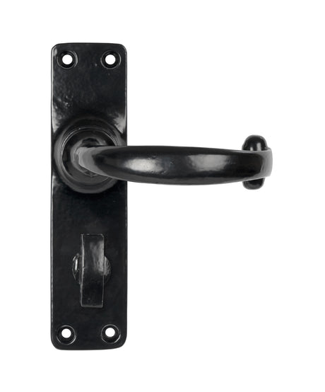 From The Anvil - Black MF Lever Bathroom Set | Sku. 46575 | Trade Door Handles.