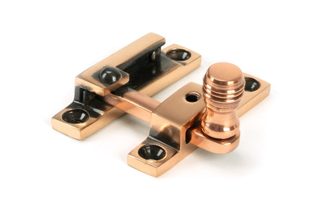 From The Anvil - Polished Bronze Prestbury Quadrant Fastener - Narrow | Sku. 46580 | Trade Door Handles.