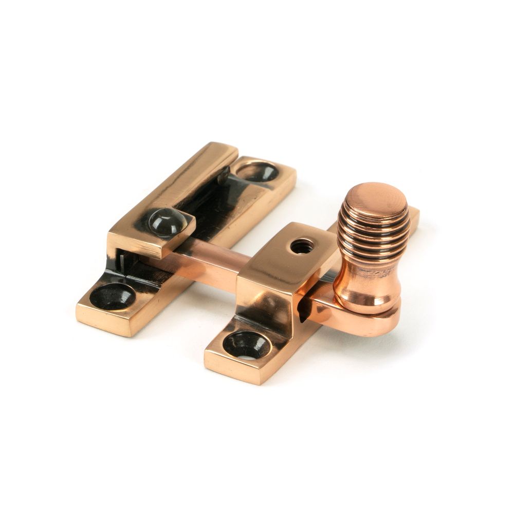 From The Anvil - Polished Bronze Beehive Quadrant Fastener - Narrow | Sku. 46581 | Trade Door Handles.