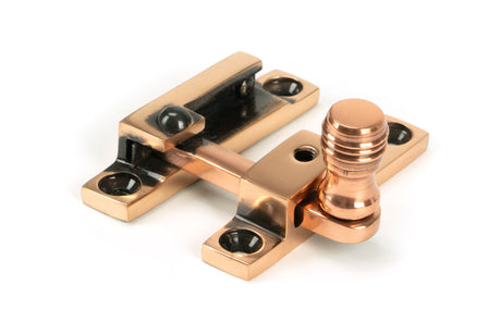 From The Anvil - Polished Bronze Mushroom Quadrant Fastener - Narrow | Sku. 46582 | Trade Door Handles.