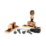 From The Anvil - Polished Bronze Beehive Brighton Fastener - Narrow (Square) | Sku. 46585 | Trade Door Handles.