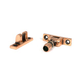 From The Anvil - Polished Bronze Mushroom Brighton Fastener - Narrow (Square) | Sku. 46586 | Trade Door Handles.