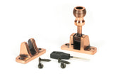 From The Anvil - Polished Bronze Beehive Brighton Fastener (Radiused) | Sku. 46589 | Trade Door Handles.
