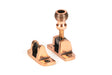 From The Anvil - Polished Bronze Beehive Brighton Fastener (Radiused) | Sku. 46589 | Trade Door Handles.