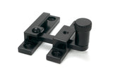 From The Anvil - Black Brompton Quadrant Fastener - Narrow | Sku. 46592 | Trade Door Handles.