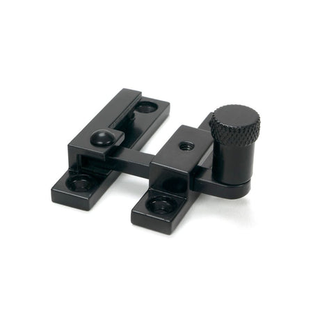 From The Anvil - Black Brompton Quadrant Fastener - Narrow | Sku. 46592 | Trade Door Handles.