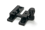 From The Anvil - Black Prestbury Quadrant Fastener - Narrow | Sku. 46593 | Trade Door Handles.