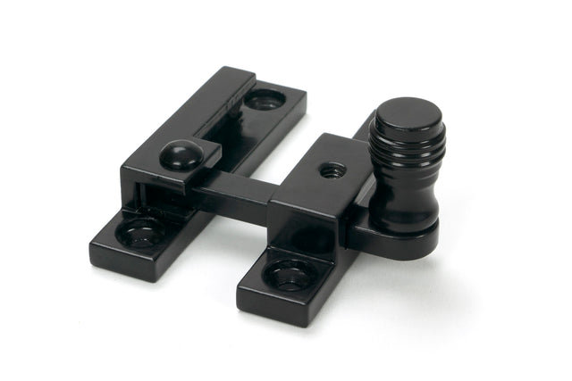 From The Anvil - Black Prestbury Quadrant Fastener - Narrow | Sku. 46593 | Trade Door Handles.