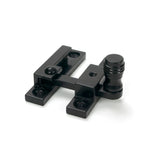 From The Anvil - Black Prestbury Quadrant Fastener - Narrow | Sku. 46593 | Trade Door Handles.