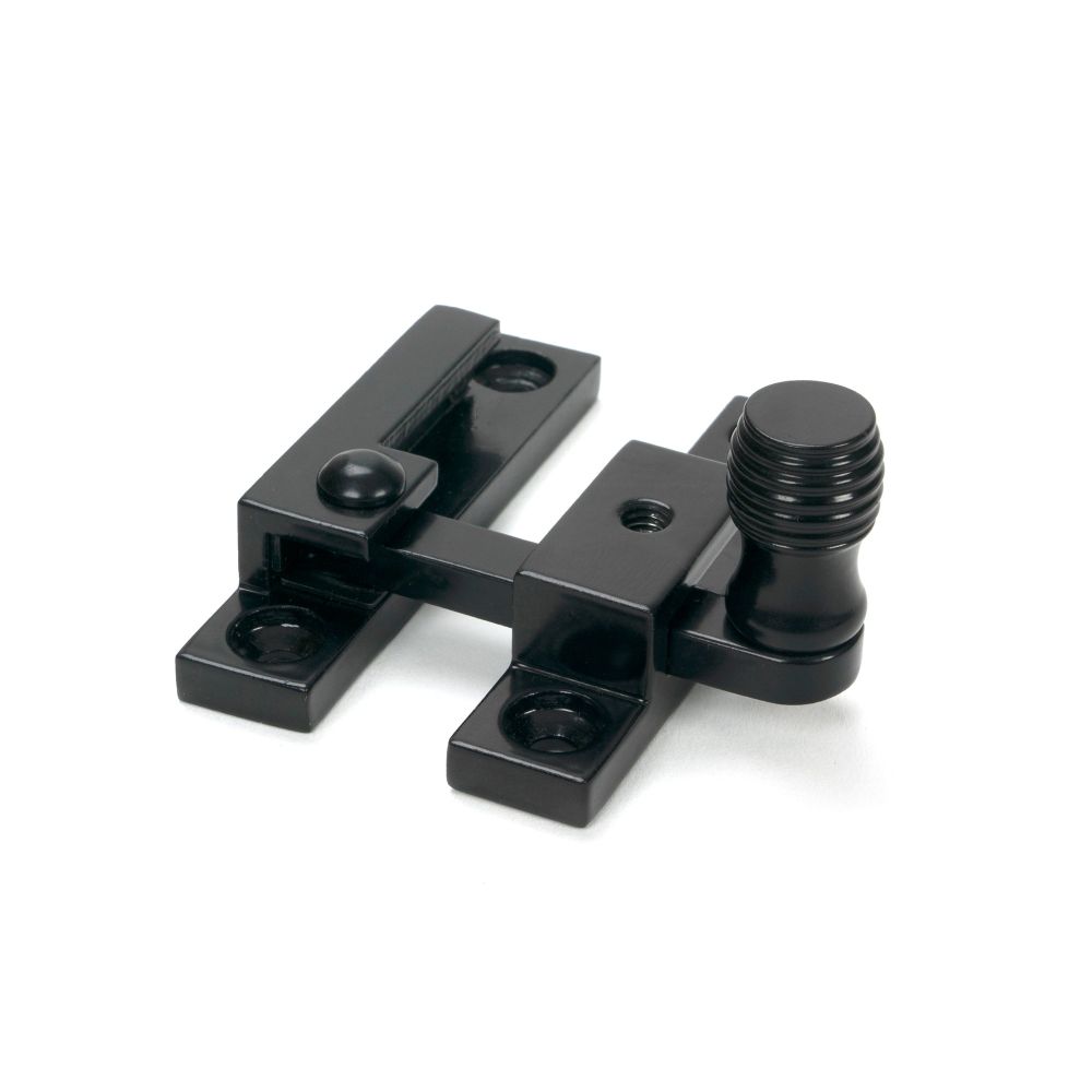 From The Anvil - Black Beehive Quadrant Fastener - Narrow | Sku. 46594 | Trade Door Handles.