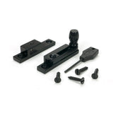 From The Anvil - Black Mushroom Quadrant Fastener - Narrow | Sku. 46595 | Trade Door Handles.