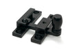 From The Anvil - Black Mushroom Quadrant Fastener - Narrow | Sku. 46595 | Trade Door Handles.